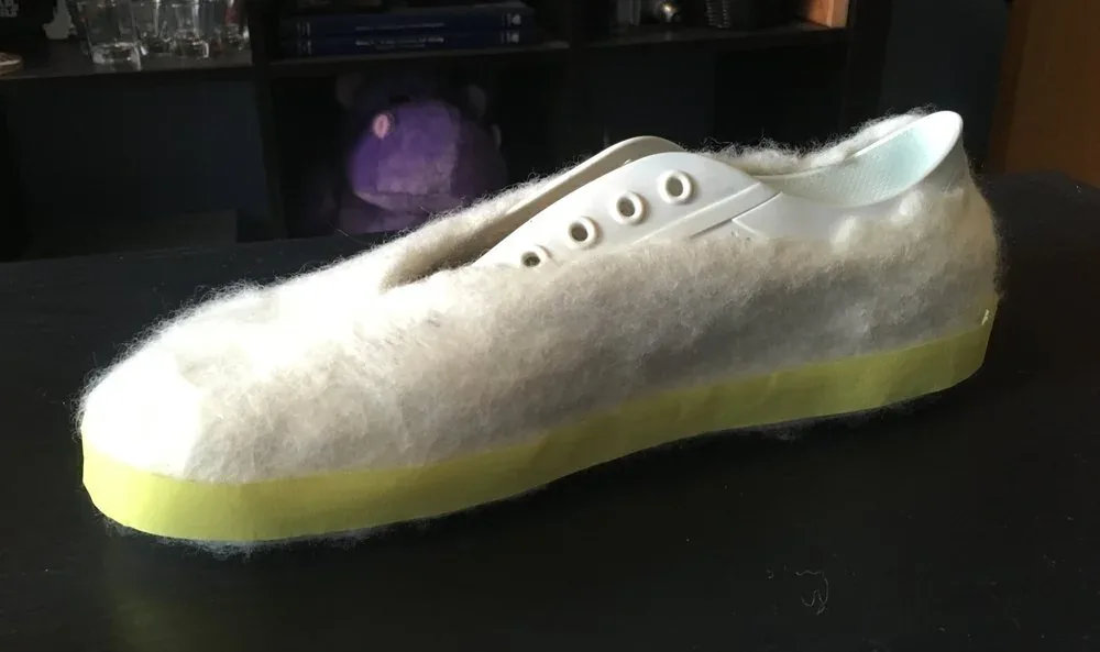 Wool Felting Slippers