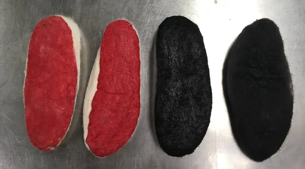 Wool Felting Slippers
